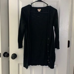 Black Massimo Cardigan 3/4 sleeves